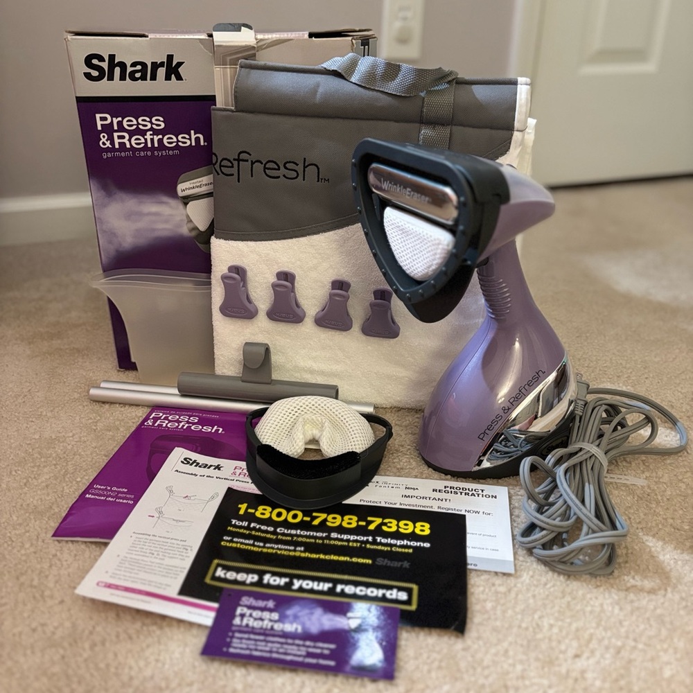 Shark Garment Care System in Purple